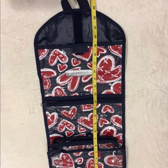 Limited Hanging Accessory or Makeup Travel Bag Clear Zipper Close Pouches
NWOT - Picture 11 of 11